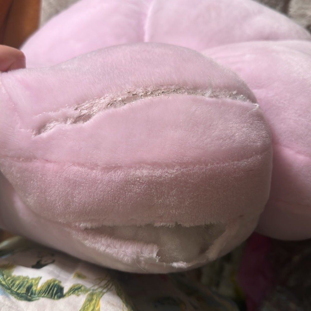 Treska Pink Flower Cat Dog Pillow - Pet Bed Cat - Picture 3 of 3